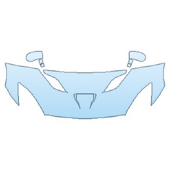 Precut PPF Kit – Clear Bra Paint Protection Film PAINT PROTECTION KIT - 2016 DODGE VIPER GT HOOD  FENDERS  MIRRORS - PRECUT PPF CLEAR BRA WRAP