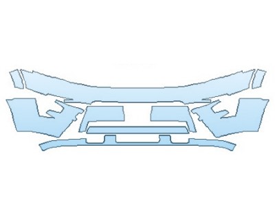 2016 FORD EXPEDITION PLATINUM Bumper (Plate Cutout)