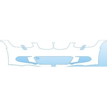 PAINT PROTECTION KIT - 2010 BMW 335 COUPE I XDRIVE BUMPER(M PACKAGE COUPE) KIT - PRECUT PPF CLEAR BRA WRAP