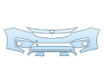 PAINT PROTECTION KIT - 2016 KIA SEDONA SXL BUMPER (7 PIECE) - PRECUT PPF CLEAR BRA WRAP