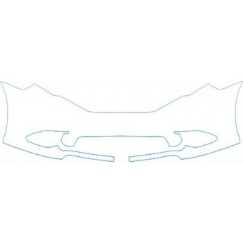 PAINT PROTECTION KIT - 2012 TOYOTA AVALON SEDAN BASE BUMPER KIT - PRECUT PPF CLEAR BRA WRAP