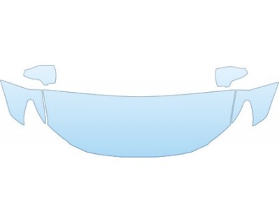 PAINT PROTECTION KIT - 2012 TOYOTA AVALON SEDAN BASE HOOD FENDER MIRROR KIT - PRECUT PPF CLEAR BRA WRAP