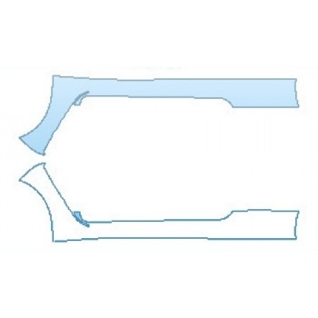 Precut PPF Kit – Clear Bra Paint Protection Film PAINT PROTECTION KIT - 2017 LEXUS RC F ROCKERS (1 PIECE) - PRECUT PPF CLEAR BRA WRAP