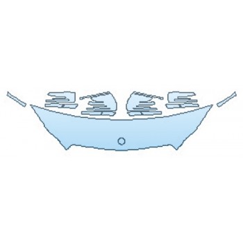 Precut PPF Kit – Clear Bra Paint Protection Film PAINT PROTECTION KIT - 2016 MERCEDES E-CLASS E250 BLUETEC SEDAN BASE HOOD (18 INCH)  FENDERS  MIRRORS - PRECUT PPF CLEAR BRA WRAP