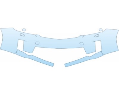 PAINT PROTECTION KIT - 2011 TOYOTA PRIUS V  BUMPER(WITH WASHER) KIT - PRECUT PPF CLEAR BRA WRAP
