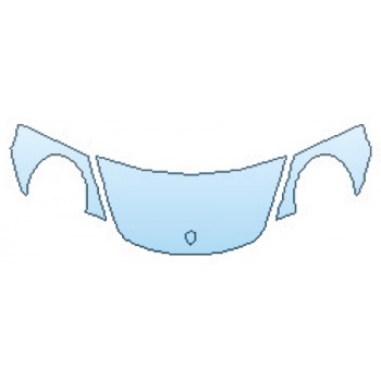 Precut PPF Kit – Clear Bra Paint Protection Film PAINT PROTECTION KIT - 2016 PORSCHE 911 CARRERA 4S HOOD (24 INCH) FENDERS - PRECUT PPF CLEAR BRA WRAP