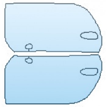 PAINT PROTECTION KIT - 2016 PORSCHE 911 CARRERA 4S FULL DOORS WITHOUT SPORT MIRRORS - PRECUT PPF CLEAR BRA WRAP