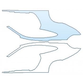 Precut PPF Kit – Clear Bra Paint Protection Film PAINT PROTECTION KIT - 2016 PORSCHE 911 CARRERA 4S REAR QUARTER PANELS - PRECUT PPF CLEAR BRA WRAP