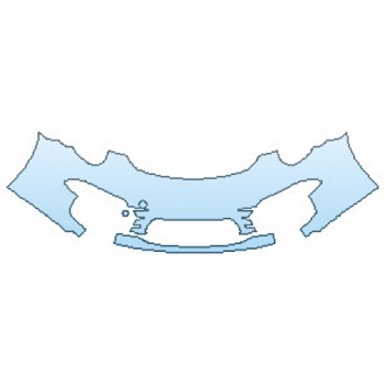 PAINT PROTECTION KIT - 2016 PORSCHE 911 CARRERA S BUMPER - PRECUT PPF CLEAR BRA WRAP