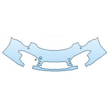 Precut PPF Kit – Clear Bra Paint Protection Film PAINT PROTECTION KIT - 2016 PORSCHE 911 CARRERA S BUMPER WITH WASHERS - PRECUT PPF CLEAR BRA WRAP