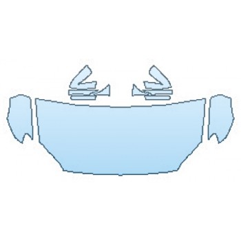 Precut PPF Kit – Clear Bra Paint Protection Film PAINT PROTECTION KIT - 2016 BMW 6 SERIES GRAN COUPE M SPORT HOOD (30 INCH) FENDERS MIRRORS - PRECUT PPF CLEAR BRA WRAP