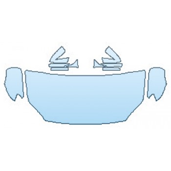 Precut PPF Kit – Clear Bra Paint Protection Film PAINT PROTECTION KIT - 2016 BMW 6 SERIES GRAN COUPE M SPORT HOOD (30 INCH WRAPPED) FENDERS MIRRORS - PRECUT PPF CLEAR BRA WRAP