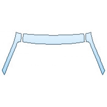 Precut PPF Kit – Clear Bra Paint Protection Film PAINT PROTECTION KIT - 2016 PORSCHE 911 GT3 ROOF A-PILLARS - PRECUT PPF CLEAR BRA WRAP