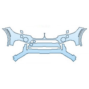 2017 BMW X5M Bumper With Washers (5 Piece)