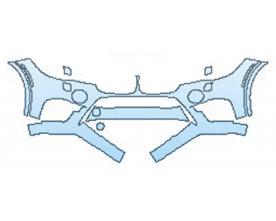 2016 BMW X5M Bumper With Washers (4 Piece)