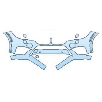 2017 BMW X5M Bumper With Washers And Sensors (4 Piece)