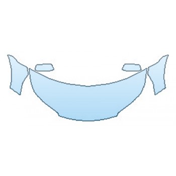 PAINT PROTECTION KIT - 2016 HONDA CR-V EX HOOD (30 INCH) FENDERS MIRRORS - PRECUT PPF CLEAR BRA WRAP