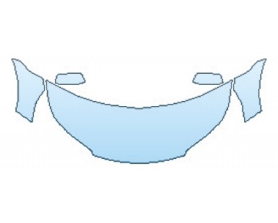 PAINT PROTECTION KIT - 2016 HONDA CR-V EX HOOD (30 INCH) FENDERS MIRRORS - PRECUT PPF CLEAR BRA WRAP