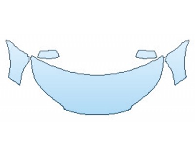 PAINT PROTECTION KIT - 2016 HONDA CR-V EX HOOD (30 INCH WRAPPED) FENDERS MIRRORS - PRECUT PPF CLEAR BRA WRAP