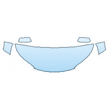 PAINT PROTECTION KIT - 2016 HONDA CR-V EX HOOD (24 INCH WRAPPED) FENDERS MIRRORS - PRECUT PPF CLEAR BRA WRAP