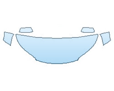 PAINT PROTECTION KIT - 2016 HONDA CR-V EX HOOD (24 INCH WRAPPED) FENDERS MIRRORS - PRECUT PPF CLEAR BRA WRAP