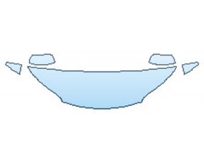 PAINT PROTECTION KIT - 2016 HONDA CR-V EX HOOD (18 INCH) FENDERS MIRRORS - PRECUT PPF CLEAR BRA WRAP