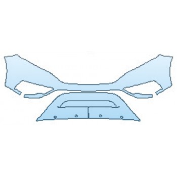 PAINT PROTECTION KIT - 2016 HONDA CR-V EX BUMPER - PRECUT PPF CLEAR BRA WRAP