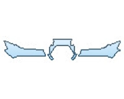 PAINT PROTECTION KIT - 2016 HONDA CR-V EX GRILLE - PRECUT PPF CLEAR BRA WRAP