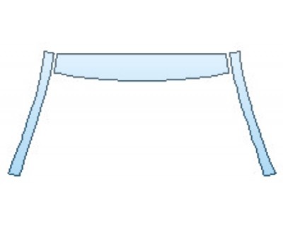 PAINT PROTECTION KIT - 2016 HONDA CR-V EX ROOF A-PILLARS - PRECUT PPF CLEAR BRA WRAP