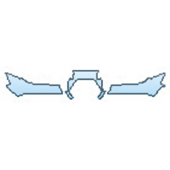 PAINT PROTECTION KIT - 2016 HONDA CR-V EX-L GRILLE - PRECUT PPF CLEAR BRA WRAP