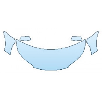 Precut PPF Kit – Clear Bra Paint Protection Film PAINT PROTECTION KIT - 2016 HONDA CR-V LX HOOD (30 INCH WRAPPED) FENDERS MIRRORS - PRECUT PPF CLEAR BRA WRAP