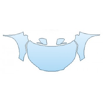 PAINT PROTECTION KIT - 2016 HONDA CR-V TOURING FULL HOOD FENDERS MIRRORS - PRECUT PPF CLEAR BRA WRAP