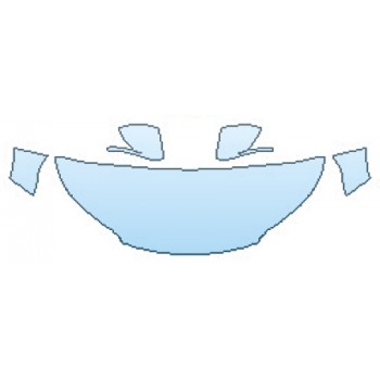 Precut PPF Kit – Clear Bra Paint Protection Film PAINT PROTECTION KIT - 2016 HONDA CR-V TOURING HOOD (24 INCH) FENDERS MIRRORS - PRECUT PPF CLEAR BRA WRAP