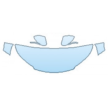 Precut PPF Kit – Clear Bra Paint Protection Film PAINT PROTECTION KIT - 2016 HONDA CR-V TOURING HOOD (24 INCH WRAPPED) FENDERS MIRRORS - PRECUT PPF CLEAR BRA WRAP