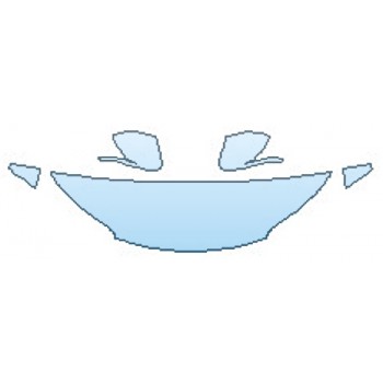 PAINT PROTECTION KIT - 2016 HONDA CR-V TOURING HOOD (18 INCH) FENDERS MIRRORS - PRECUT PPF CLEAR BRA WRAP