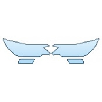 PAINT PROTECTION KIT - 2016 HONDA CR-V TOURING HEADLIGHTS FOG LIGHTS - PRECUT PPF CLEAR BRA WRAP