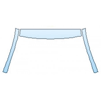 PAINT PROTECTION KIT - 2016 HONDA CR-V TOURING ROOF A-PILLARS - PRECUT PPF CLEAR BRA WRAP