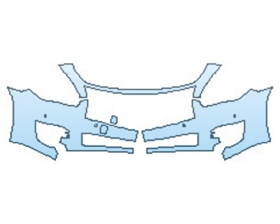 2017 INFINITI Q70 HYBRID Bumper With Sensors