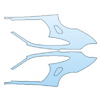 Precut PPF Kit – Clear Bra Paint Protection Film PAINT PROTECTION KIT - 2016 PORSCHE 911 GT3 RS FULL QUARTER PANELS - PRECUT PPF CLEAR BRA WRAP