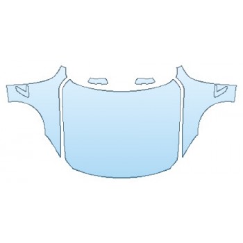 PAINT PROTECTION KIT - 2016 BMW 3 SERIES GRAN TURISMO LUXURY PKG FULL HOOD FENDERS MIRRORS - PRECUT PPF CLEAR BRA WRAP