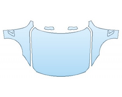 PAINT PROTECTION KIT - 2016 BMW 3 SERIES GRAN TURISMO LUXURY PKG FULL HOOD FENDERS MIRRORS - PRECUT PPF CLEAR BRA WRAP