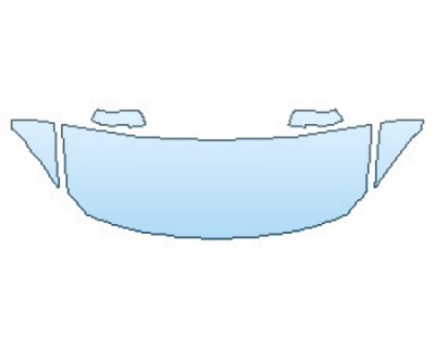 PAINT PROTECTION KIT - 2016 BMW 3 SERIES GRAN TURISMO LUXURY PKG HOOD FENDERS MIRRORS - PRECUT PPF CLEAR BRA WRAP