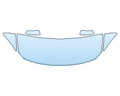 PAINT PROTECTION KIT - 2016 BMW 3 SERIES GRAN TURISMO LUXURY PKG HOOD FENDERS MIRRORS - PRECUT PPF CLEAR BRA WRAP