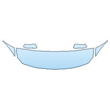 PAINT PROTECTION KIT - 2016 BMW 3 SERIES GRAN TURISMO LUXURY PKG HOOD (18 INCH) FENDERS MIRRORS - PRECUT PPF CLEAR BRA WRAP