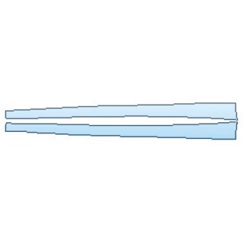 PAINT PROTECTION KIT - 2016 BMW 3 SERIES GRAN TURISMO LUXURY PKG ROCKERS - PRECUT PPF CLEAR BRA WRAP