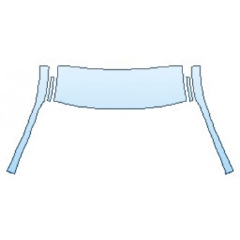 PAINT PROTECTION KIT - 2016 BMW 3 SERIES GRAN TURISMO LUXURY PKG ROOF A-PILLARS - PRECUT PPF CLEAR BRA WRAP