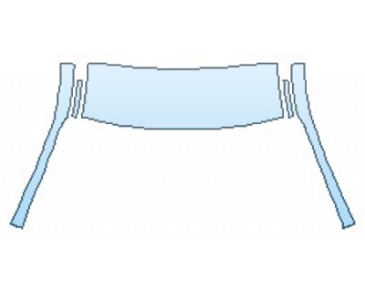 PAINT PROTECTION KIT - 2016 BMW 3 SERIES GRAN TURISMO LUXURY PKG ROOF A-PILLARS - PRECUT PPF CLEAR BRA WRAP