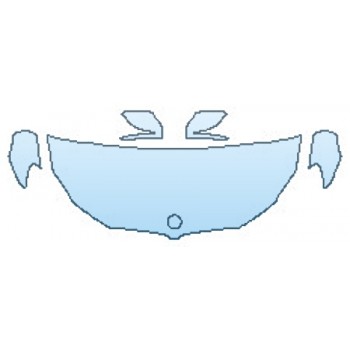 PAINT PROTECTION KIT - 2016 BMW 7 SERIES 740I M SPORT HOOD (30 INCH) FENDERS MIRRORS - PRECUT PPF CLEAR BRA WRAP