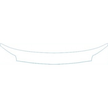 PAINT PROTECTION KIT - 2010 JAGUAR XKR CONVERTIBLE  REAR BUMPER DECK KIT - PRECUT PPF CLEAR BRA WRAP