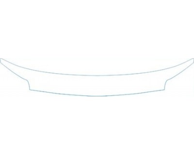 PAINT PROTECTION KIT - 2010 JAGUAR XKR CONVERTIBLE  REAR BUMPER DECK KIT - PRECUT PPF CLEAR BRA WRAP